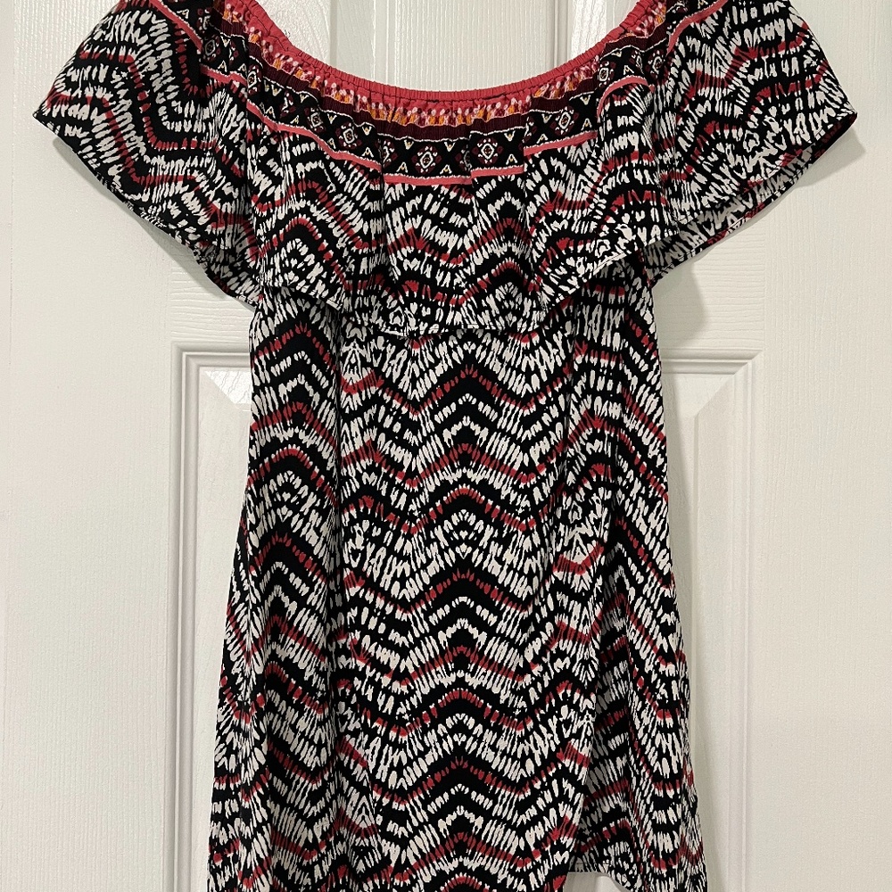 Sanctuary Misha Women's Printed Off-the-shoulder Top